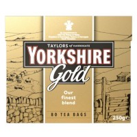 Yorkshire GOLD Tea Bags - 80s - Best Before: 06/2026